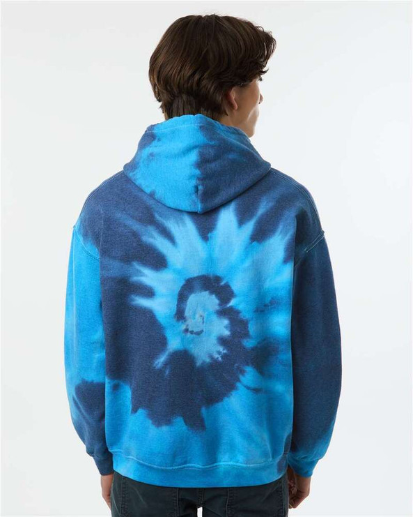 Dyenomite 680VR - Blended Tie-Dyed Hooded Sweatshirt