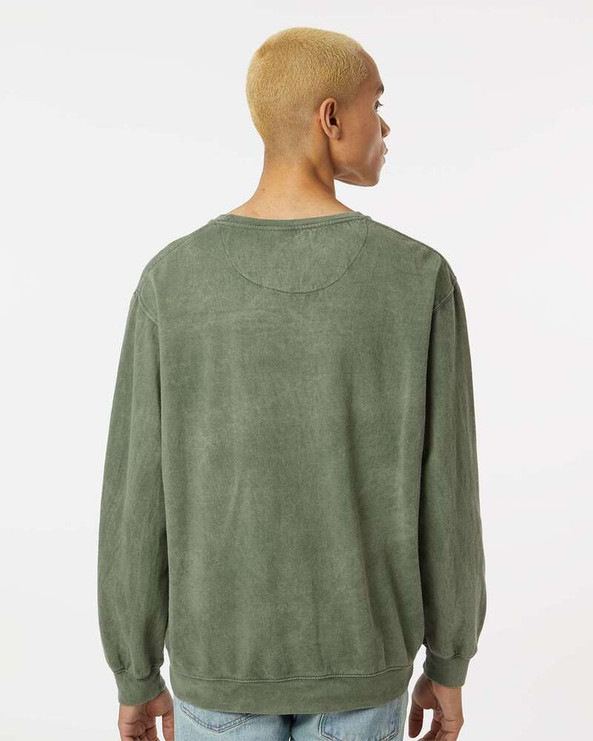 Dyenomite 845MW - Premium Fleece Mineral Wash Crewneck Sweatshirt