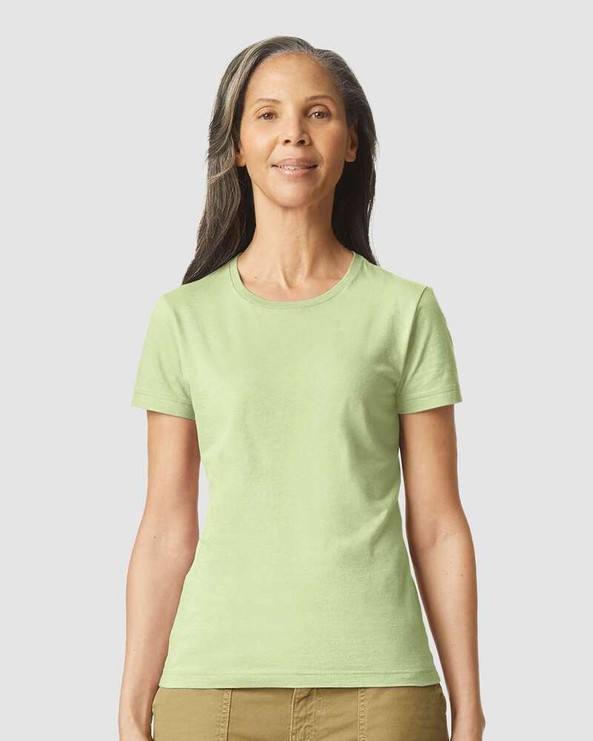 Gildan 64000L - Fitted Ring Spun T-Shirt FOR WOMEN