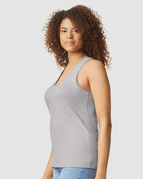Gildan 67200L - Softstyle® Women’s CVC Racerback Tank Top