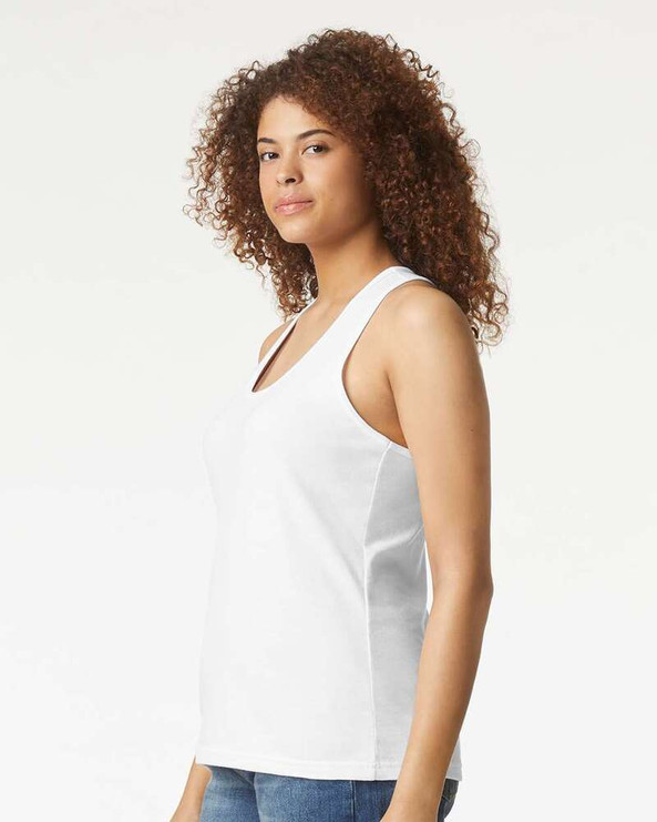 Gildan 67200L - Softstyle® Women’s CVC Racerback Tank Top