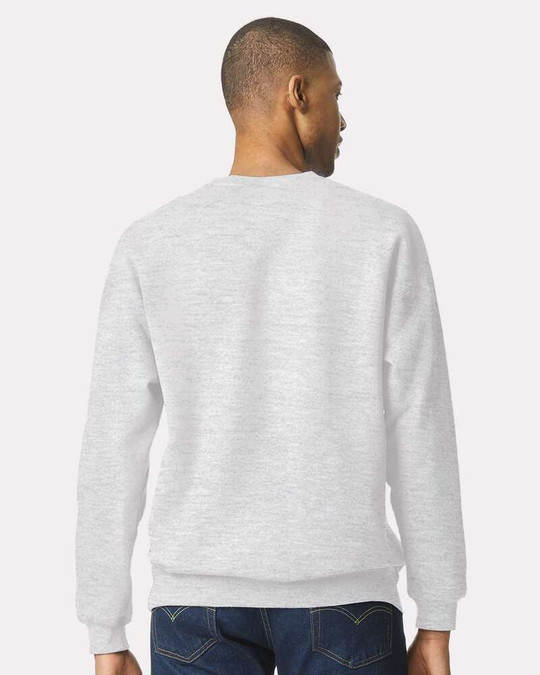Gildan SF000 - Sudadera polar cuello redondo Softstyle adulto