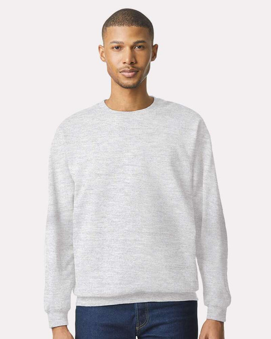 Gildan SF000 - Sudadera polar cuello redondo Softstyle adulto