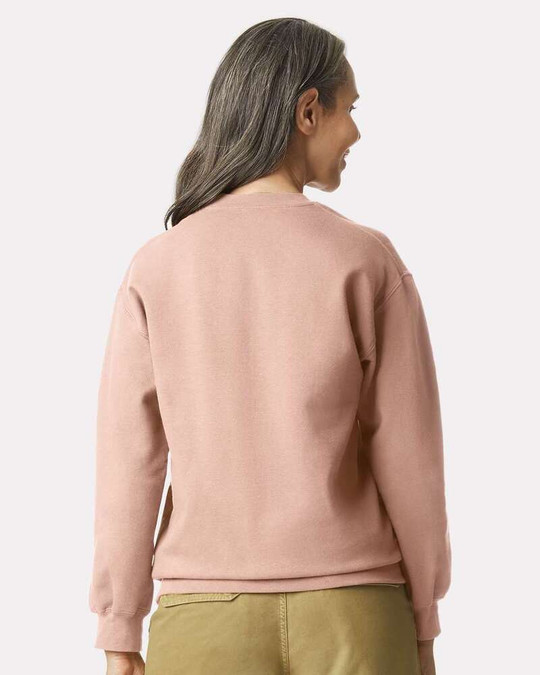 Gildan SF000 - Sudadera polar cuello redondo Softstyle adulto