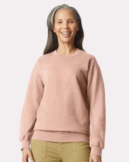 Gildan SF000 - Sudadera polar cuello redondo Softstyle adulto
