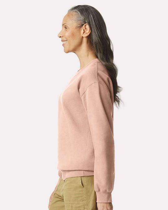 Gildan SF000 - Sudadera polar cuello redondo Softstyle adulto