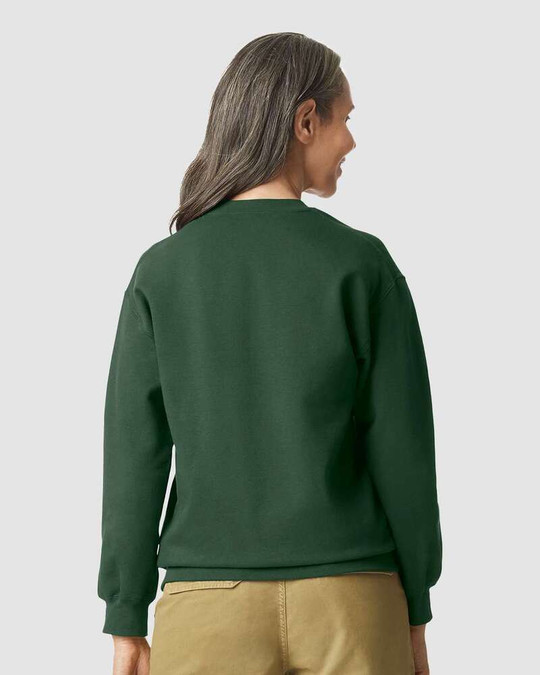 Gildan SF000 - Sudadera polar cuello redondo Softstyle adulto