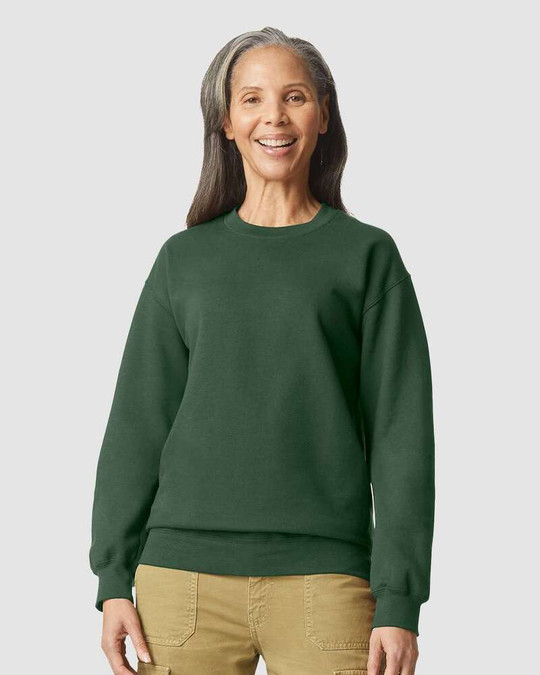 Gildan SF000 - Sudadera polar cuello redondo Softstyle adulto