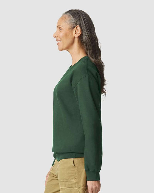 Gildan SF000 - Sudadera polar cuello redondo Softstyle adulto
