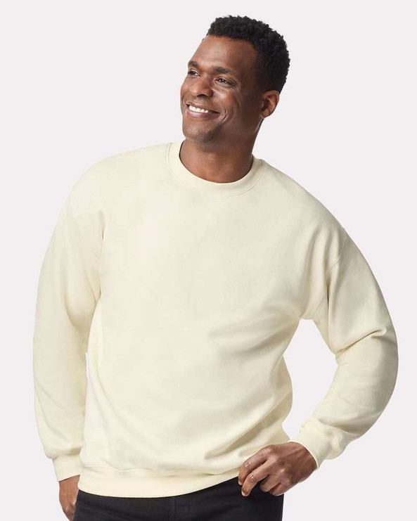 Gildan SF000 - Sudadera polar cuello redondo Softstyle adulto