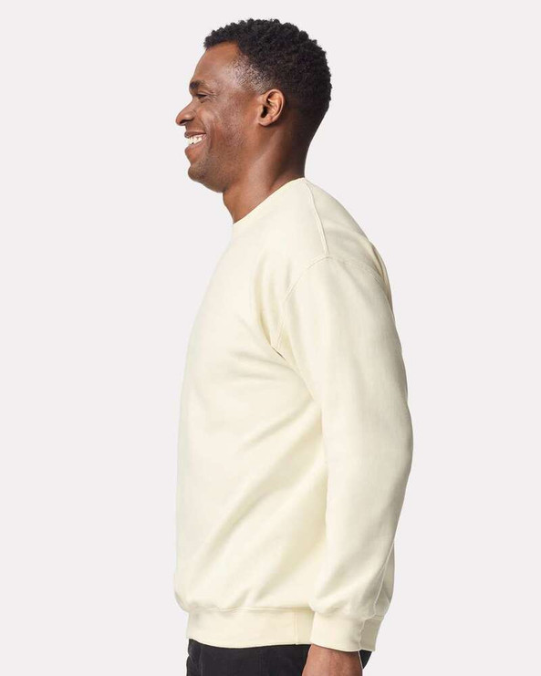 Gildan SF000 - Sudadera polar cuello redondo Softstyle adulto