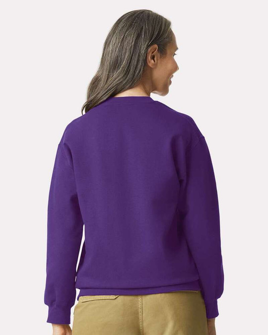 Gildan SF000 - Sudadera polar cuello redondo Softstyle adulto