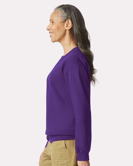 Gildan SF000 - Sudadera polar cuello redondo Softstyle adulto