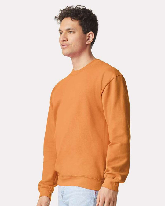 Gildan SF000 - Sudadera polar cuello redondo Softstyle adulto