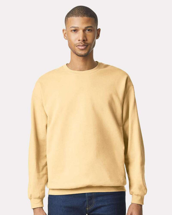 Gildan SF000 - Sudadera polar cuello redondo Softstyle adulto