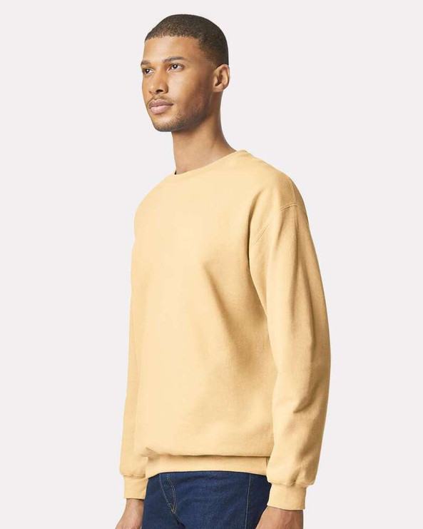 Gildan SF000 - Sudadera polar cuello redondo Softstyle adulto