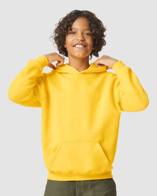 Gildan SF500B - Sudadera con Capucha de Peso Medio Softstyle® para Jóvenes