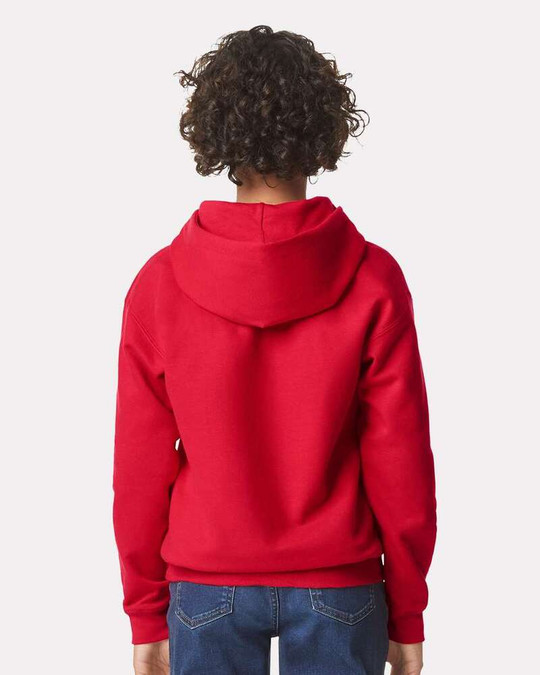 Gildan SF500B - Sudadera con Capucha de Peso Medio Softstyle® para Jóvenes