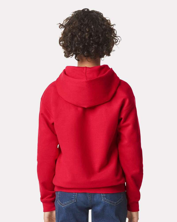 Gildan SF500B - Softstyle® Youth Midweight Hooded Sweatshirt