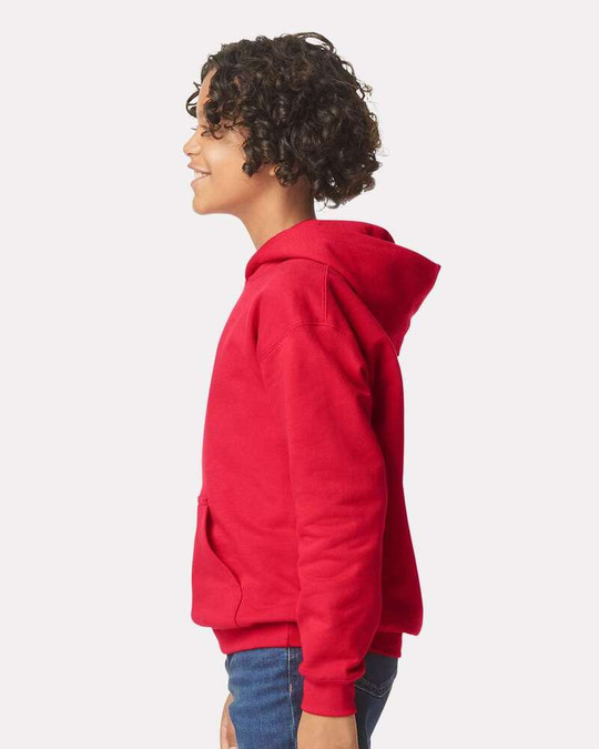 Gildan SF500B - Sudadera con Capucha de Peso Medio Softstyle® para Jóvenes