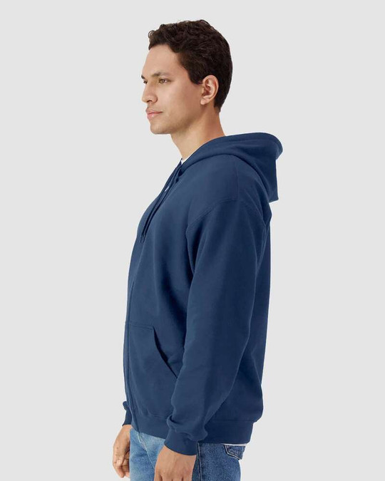 Gildan SF600 - Sudadera con capucha y cremallera completa Softstyle®