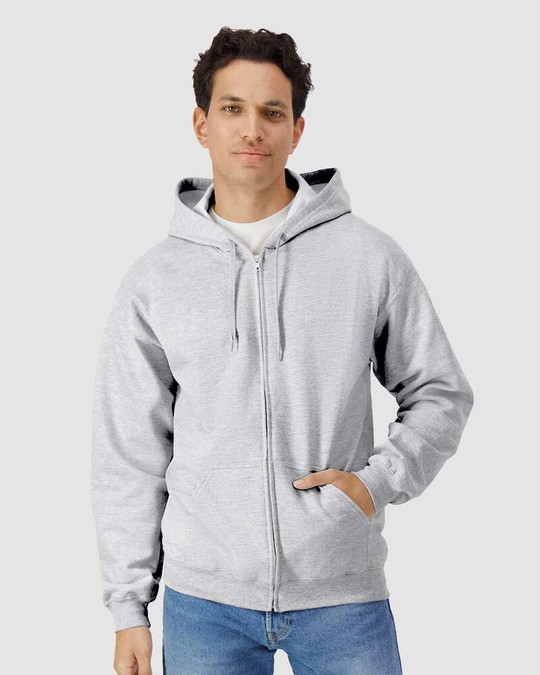 Gildan SF600 - Sudadera con capucha y cremallera completa Softstyle®