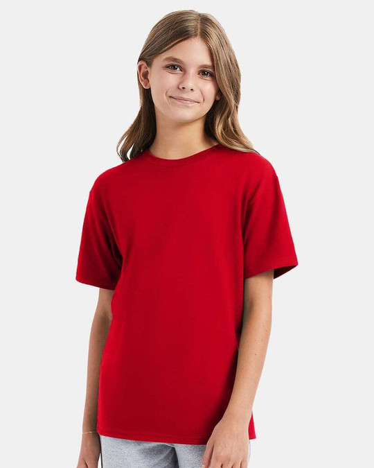 Hanes 498Y - Camiseta Nano-T® para Jóvenes