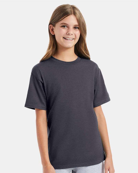 Hanes 498Y - Camiseta Nano-T® para Jóvenes