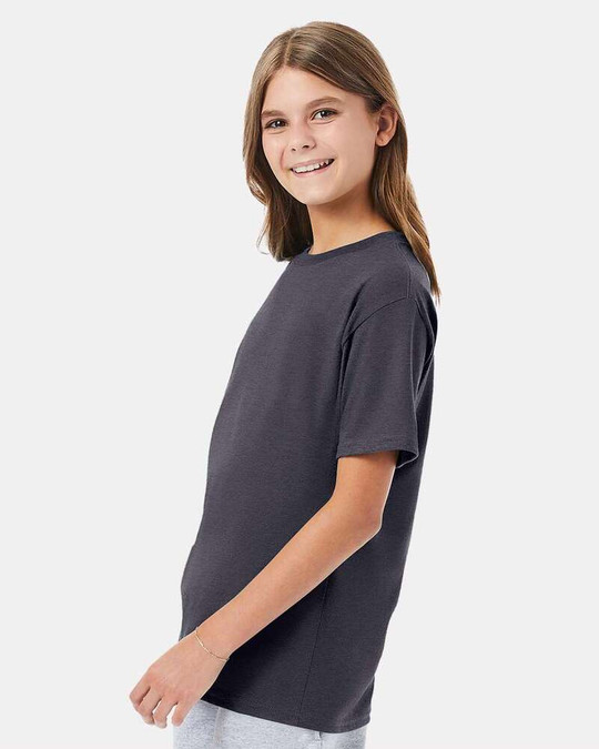 Hanes 498Y - Camiseta Nano-T® para Jóvenes