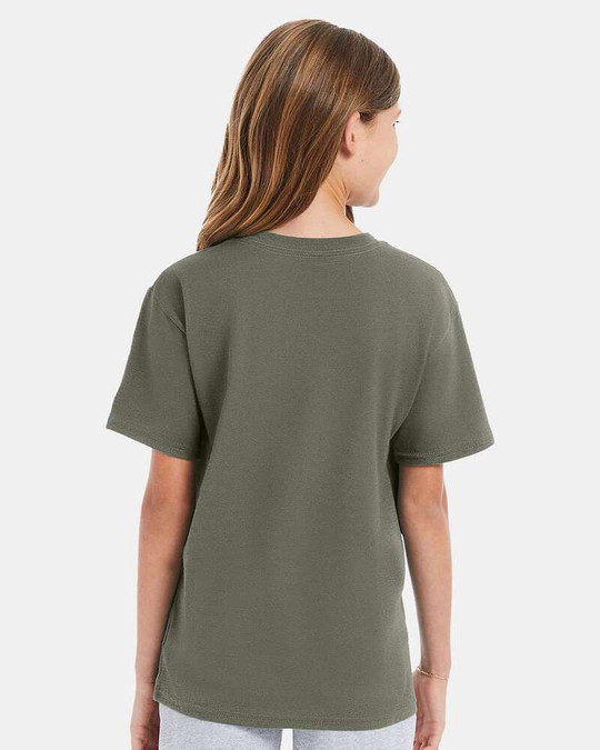 Hanes 498Y - Hanes® Youth Nano-T® Cotton T-Shirt