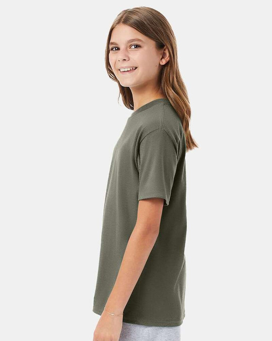 Hanes 498Y - Hanes® Youth Nano-T® Cotton T-Shirt