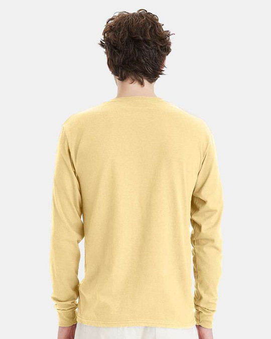 Hanes 5286 - Camiseta de Manga Larga ComfortSoft® Heavyweight