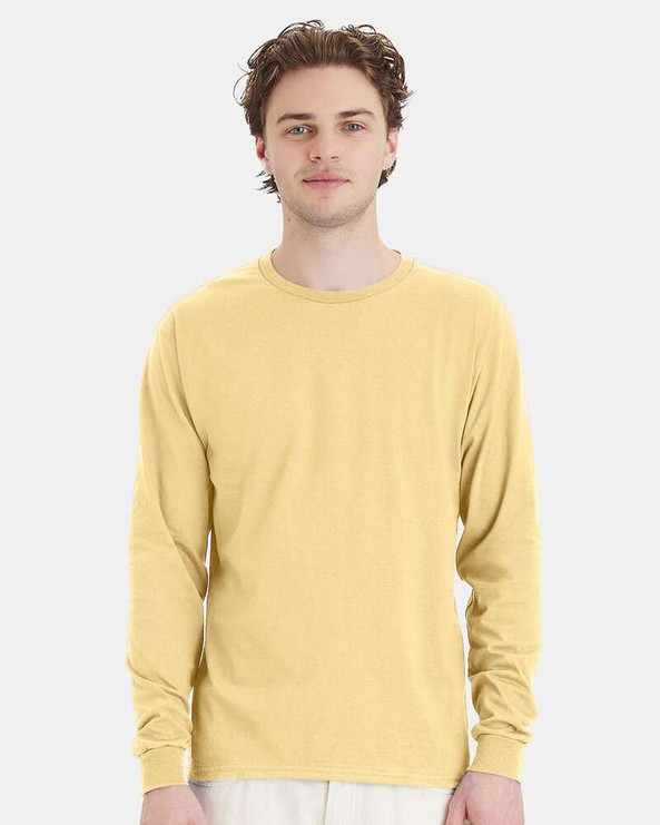 Hanes 5286 - ComfortSoft® Heavyweight Long Sleeve T-Shirt