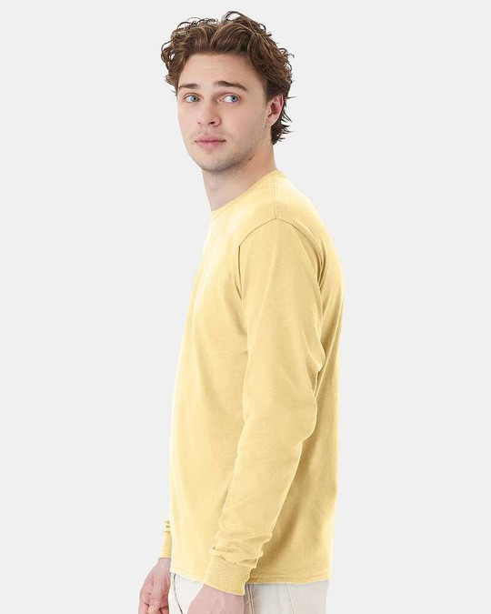 Hanes 5286 - Camiseta de Manga Larga ComfortSoft® Heavyweight