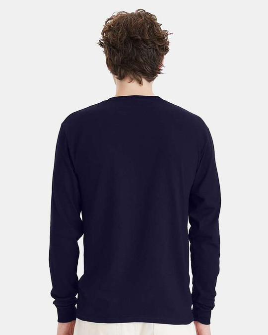 Hanes 5286 - Camiseta de Manga Larga ComfortSoft® Heavyweight