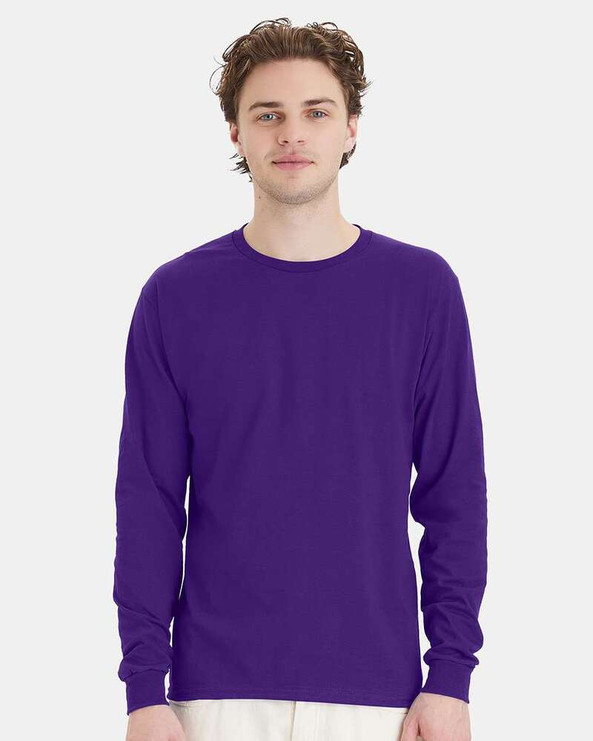 Hanes 5286 - ComfortSoft® Heavyweight Long Sleeve T-Shirt
