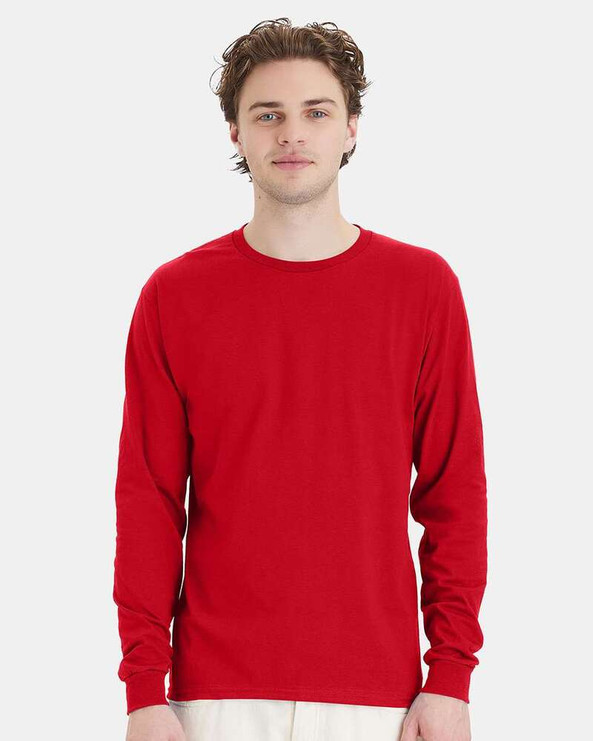 Hanes 5286 - ComfortSoft® Heavyweight Long Sleeve T-Shirt