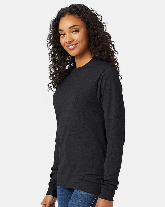 Hanes 5286 - Camiseta de Manga Larga ComfortSoft® Heavyweight