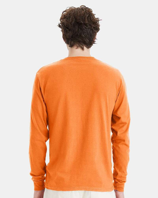 Hanes 5286 - Camiseta de Manga Larga ComfortSoft® Heavyweight