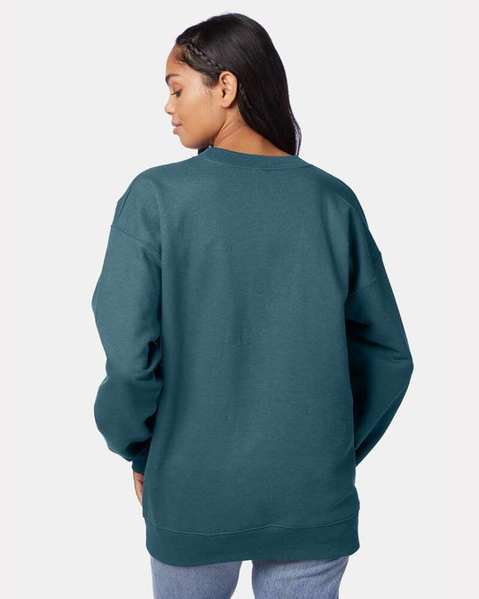 Hanes F260 - Sudadera de cuello redondo PrintProXP Ultimate Cotton®
