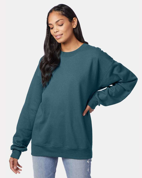 Hanes F260 - Sudadera de cuello redondo PrintProXP Ultimate Cotton®