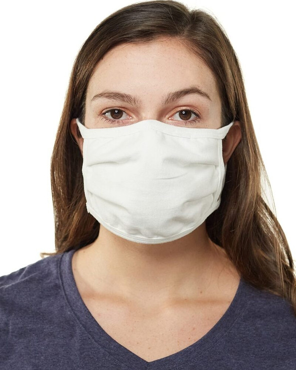 Hanes MASKBB - 3-Ply Cotton Face Mask