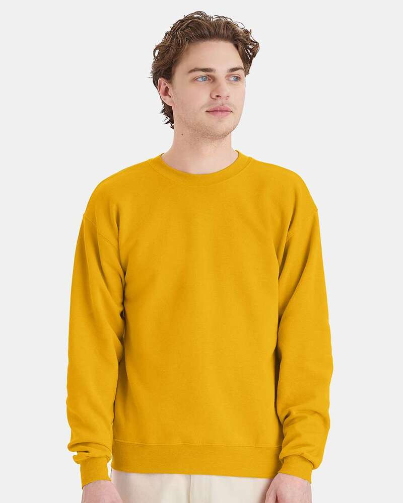 Hanes P160 - Sudadera EcoSmart® de cuello redondo