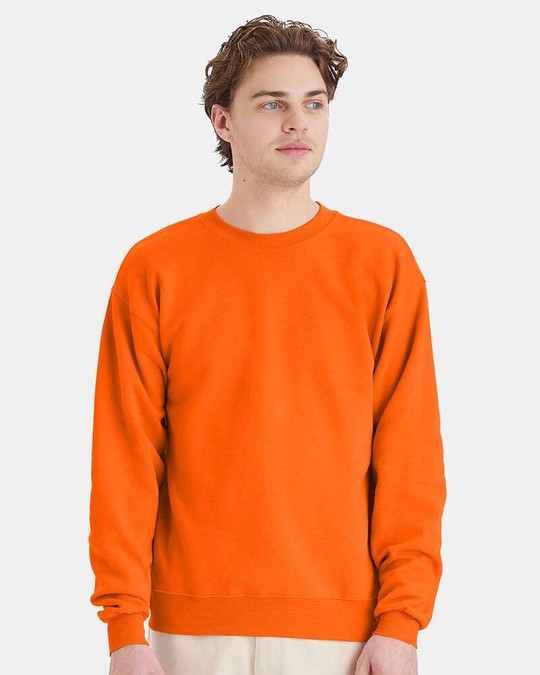 Hanes P160 - Sudadera EcoSmart® de cuello redondo