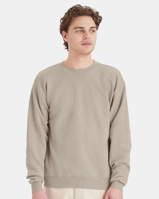 Hanes P160 - Sudadera EcoSmart® de cuello redondo