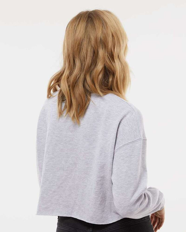 Independent Trading Co. AFX24CRP - Women's Lightweight Crop Crewneck Sweatshirt