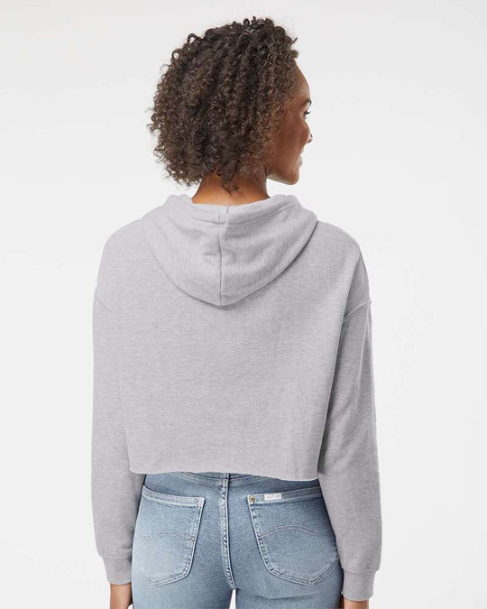 Independent Trading Co. AFX64CRP - Women's Lightweight Crop Hooded Pullover