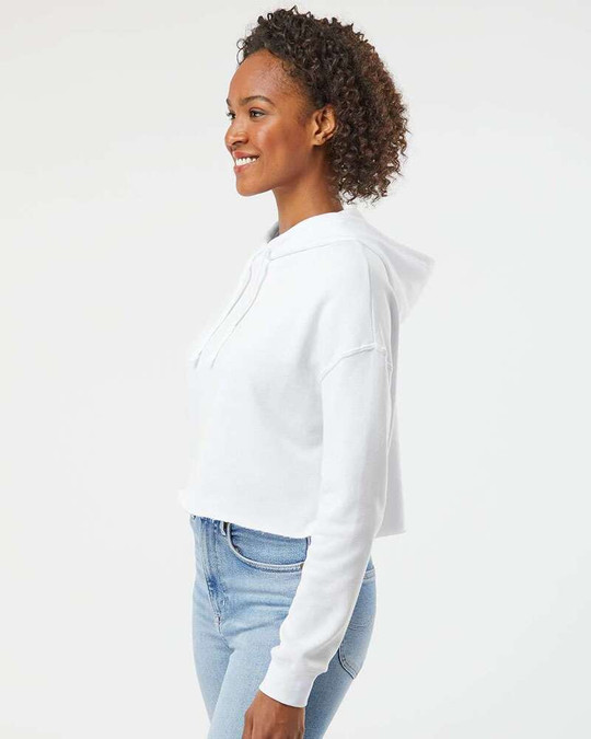 Independent Trading Co. AFX64CRP - Women's Lightweight Crop Hooded Pullover