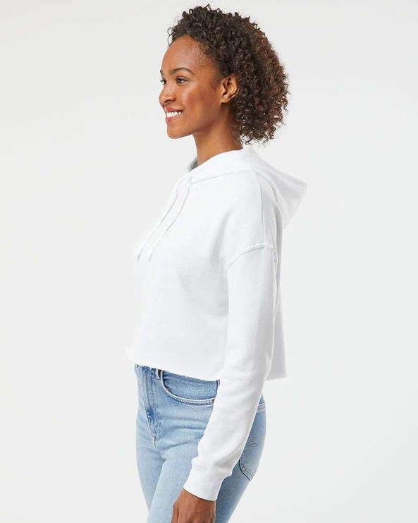 Independent Trading Co. AFX64CRP - Women's Lightweight Crop Hooded Pullover