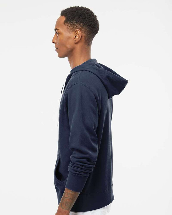 Independent Trading Co. AFX90UNZ - Buzo unisex con capucha y cierre entero